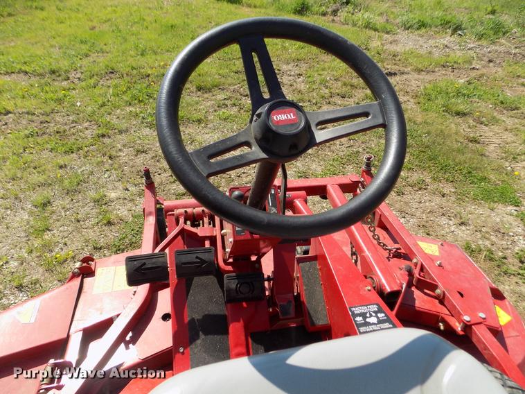 image for item DA0701 2010 Toro Ground Master 328D ZTR lawn mower