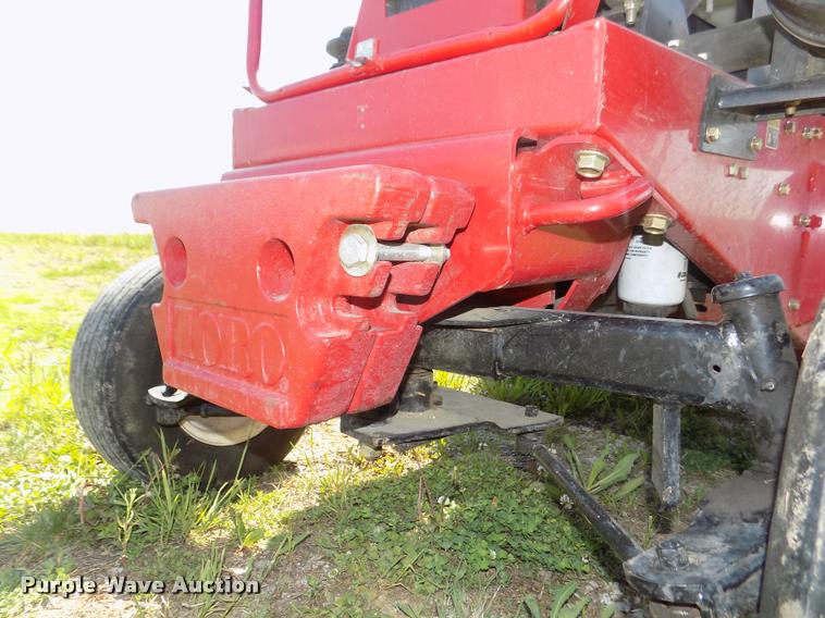 image for item DA0701 2010 Toro Ground Master 328D ZTR lawn mower