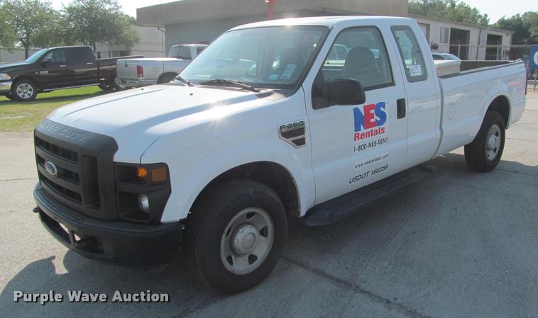 image for item DA1004 2008 Ford F250 Super Duty SuperCab pickup truck