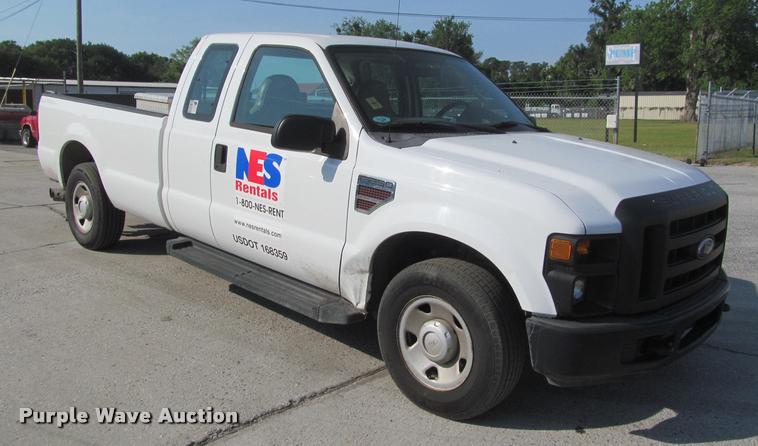 image for item DA1004 2008 Ford F250 Super Duty SuperCab pickup truck