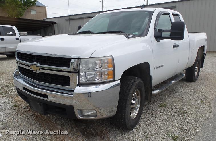 image for item DA2686 2008 Chevrolet Silverado 2500HD Ext. Cab pickup truck