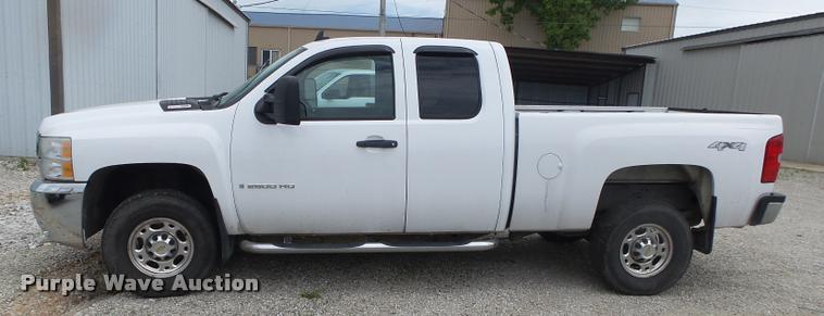 image for item DA2686 2008 Chevrolet Silverado 2500HD Ext. Cab pickup truck