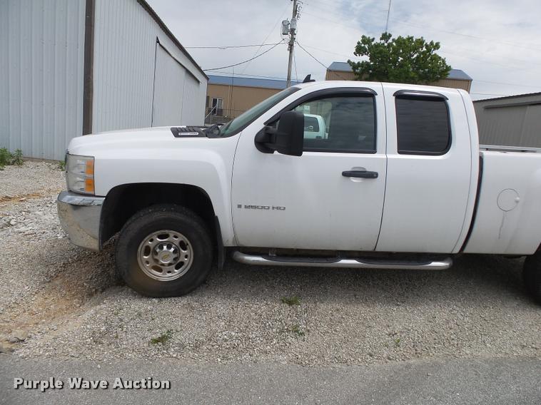 image for item DA2686 2008 Chevrolet Silverado 2500HD Ext. Cab pickup truck