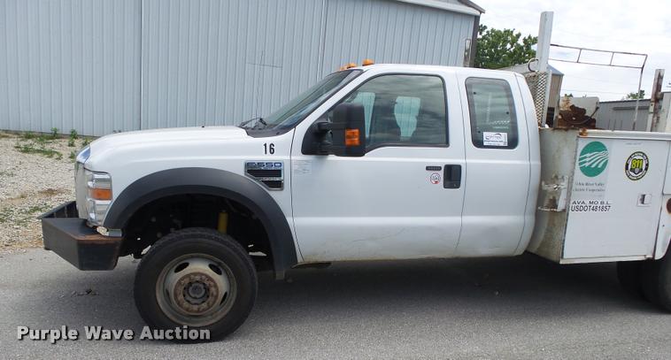 image for item DA2687 2008 Ford F550 SuperCab utility truck