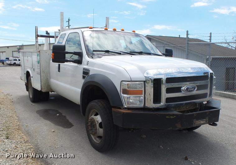 image for item DA2687 2008 Ford F550 SuperCab utility truck