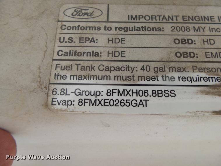 image for item DA2687 2008 Ford F550 SuperCab utility truck