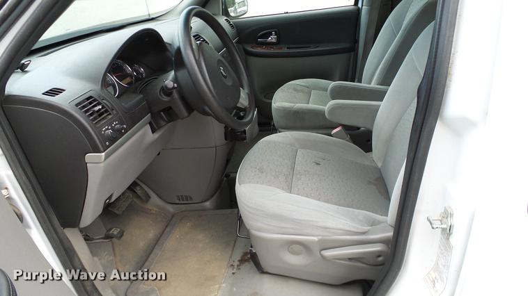 image for item DA6190 2008 Chevrolet Uplander Cargo van