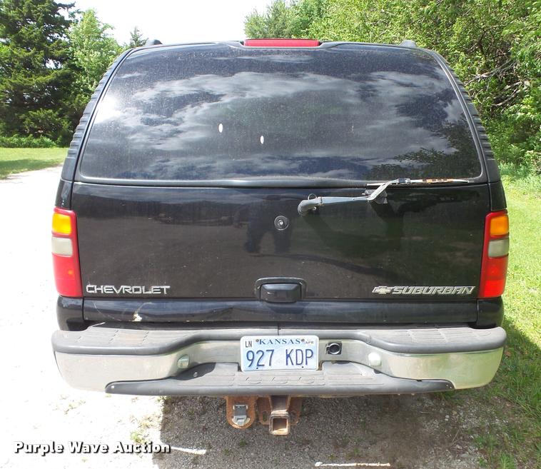 image for item DA6329 2001 Chevrolet Suburban K1500 SUV