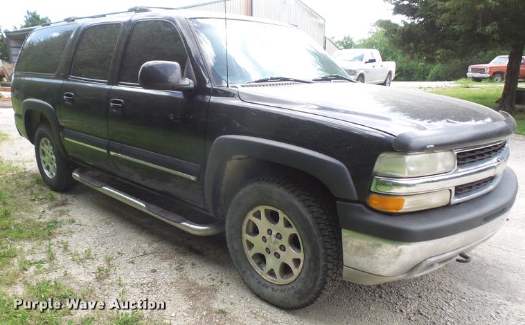 image for item DA6329 2001 Chevrolet Suburban K1500 SUV