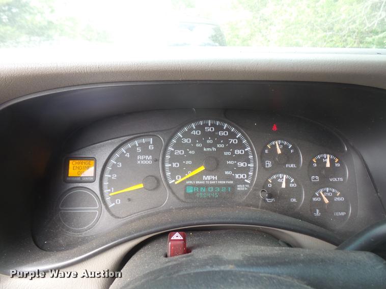 image for item DA6329 2001 Chevrolet Suburban K1500 SUV