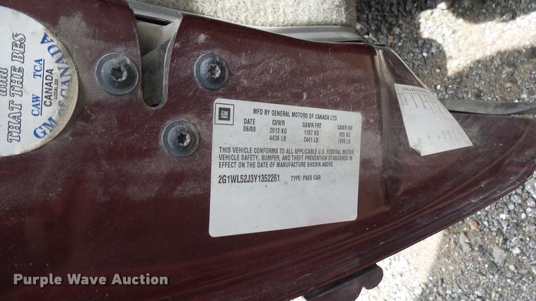 image for item DA7887 2000 Chevrolet Lumina