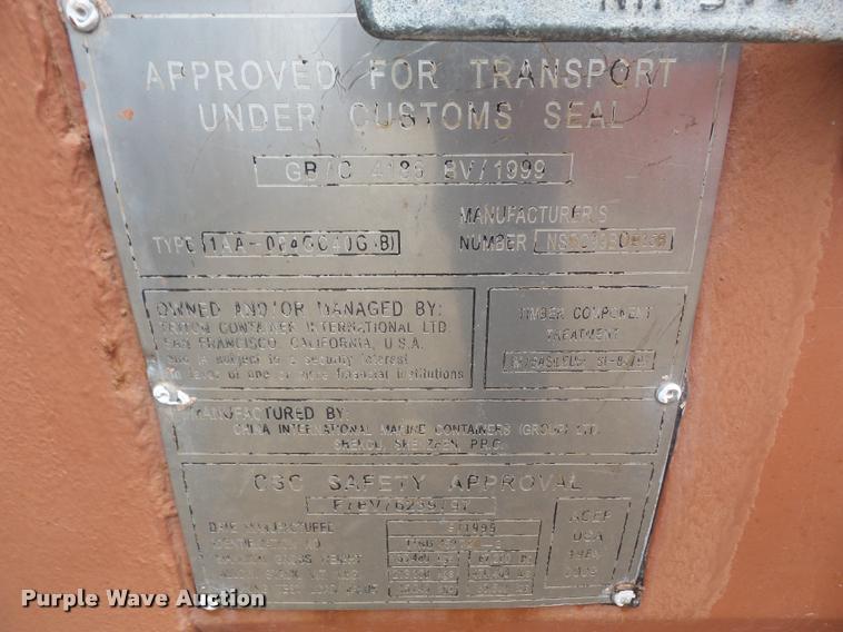 image for item DA8217 1999 storage container