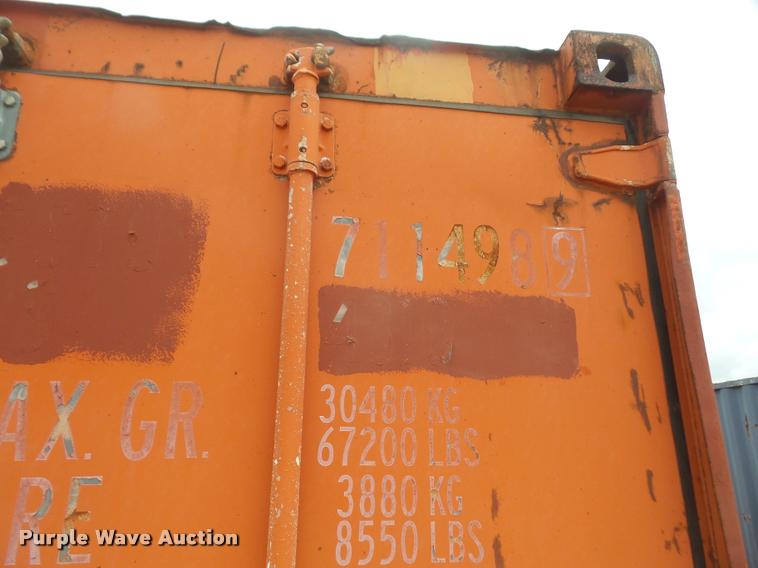 image for item DA8220 1987 Genstar storage container