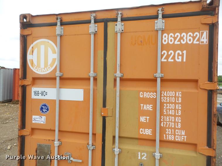 image for item DA8222 1996 storage container