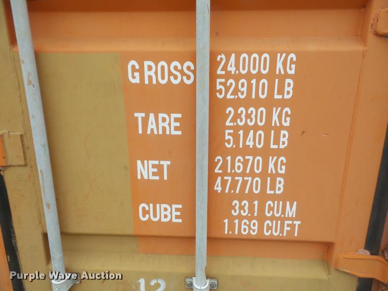 image for item DA8222 1996 storage container