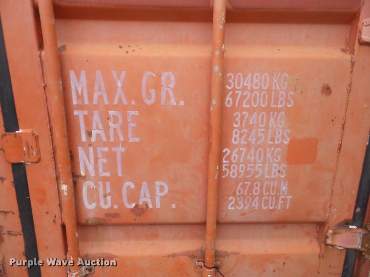 image for item DA8226 1992 storage container