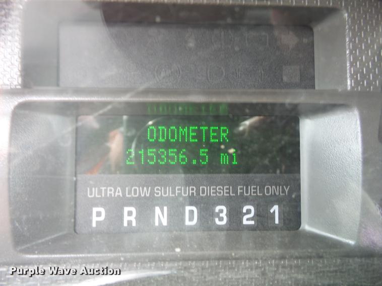 image for item DA8230 2008 Ford F350 Super Duty flatbed pickup truck with crane