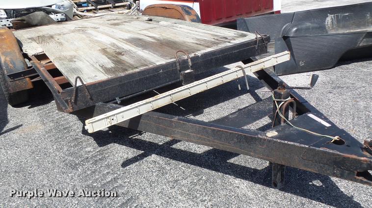 image for item DA9494 1980 shop built utility trailer
