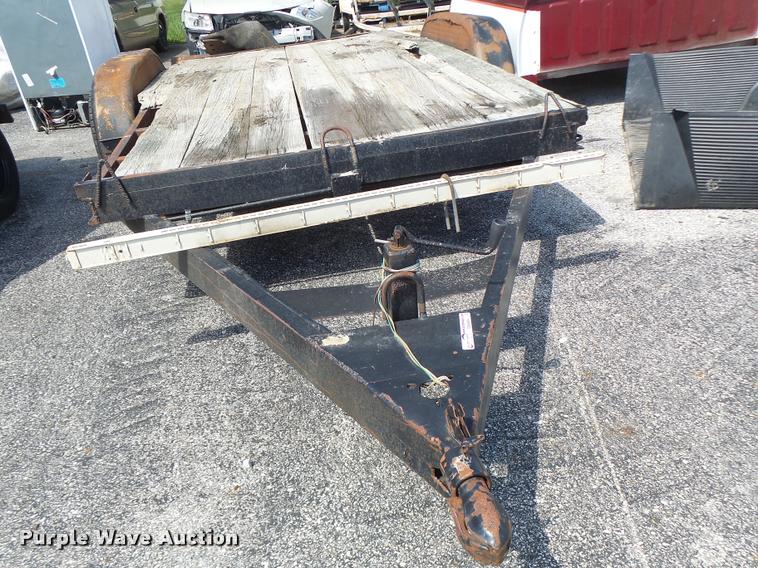 image for item DA9494 1980 shop built utility trailer
