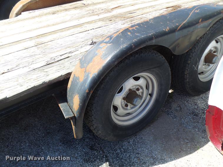 image for item DA9494 1980 shop built utility trailer