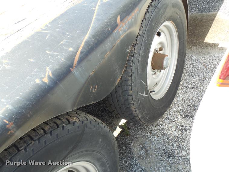 image for item DA9494 1980 shop built utility trailer