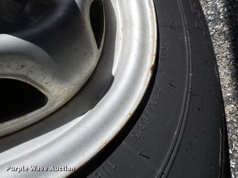 image for item DA9494 1980 shop built utility trailer