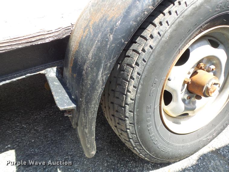 image for item DA9494 1980 shop built utility trailer