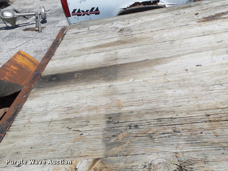 image for item DA9494 1980 shop built utility trailer