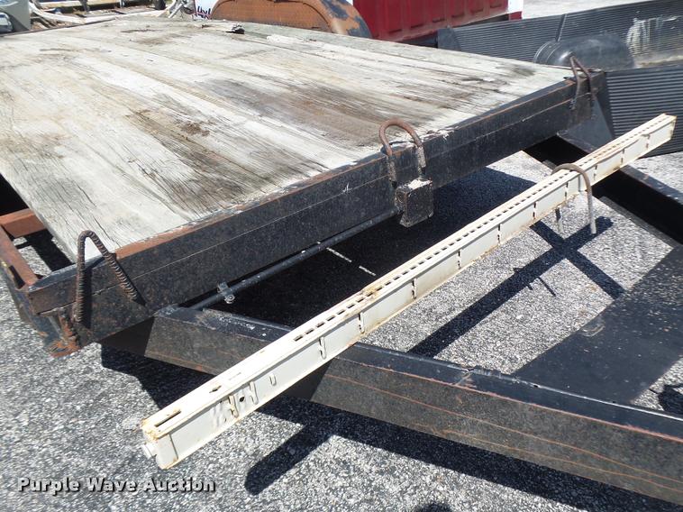 image for item DA9494 1980 shop built utility trailer