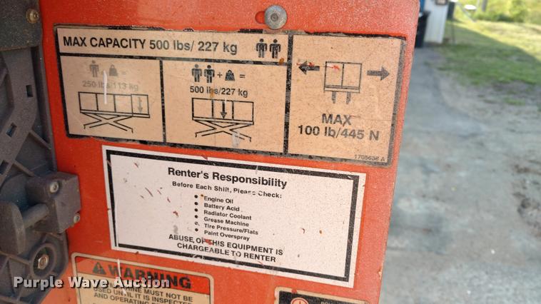 image for item DB0968 JLG 1930ES scissor lift