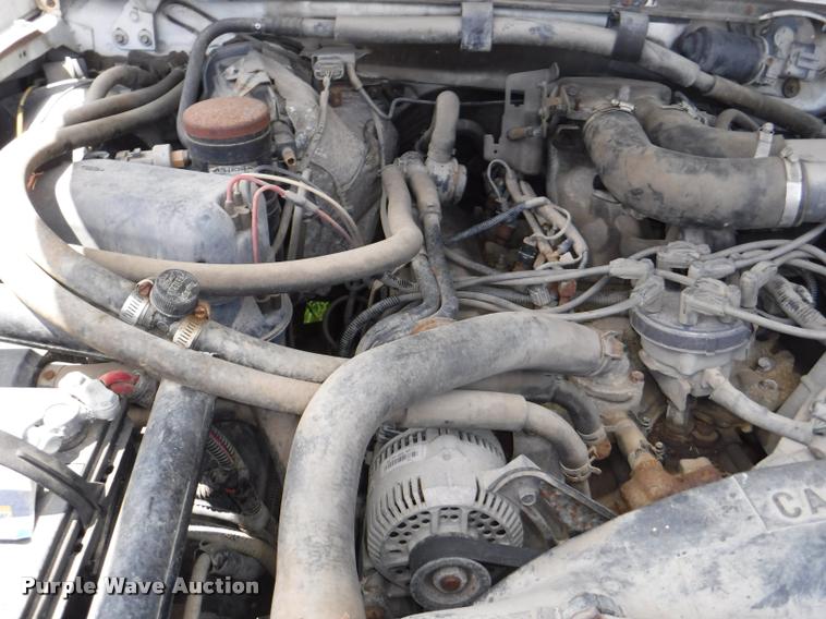 image for item DB3950 1997 Ford F350 XL flatbed pickup truck