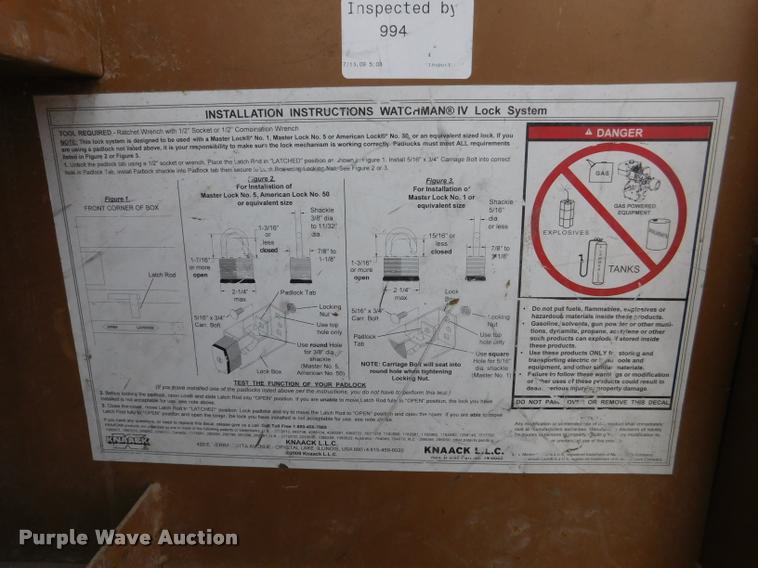 image for item DC9269 Knaack job box