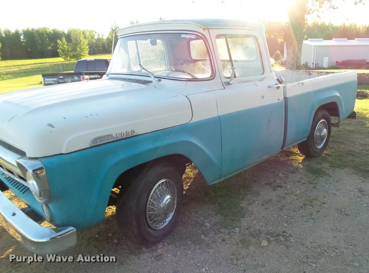 image for item DE9623 1957 Ford F100 pickup truck