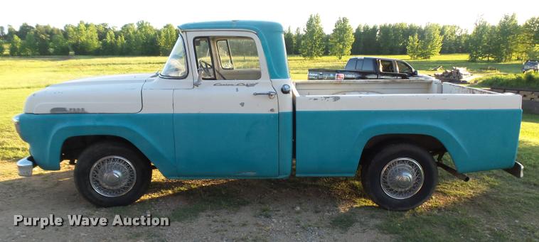 image for item DE9623 1957 Ford F100 pickup truck
