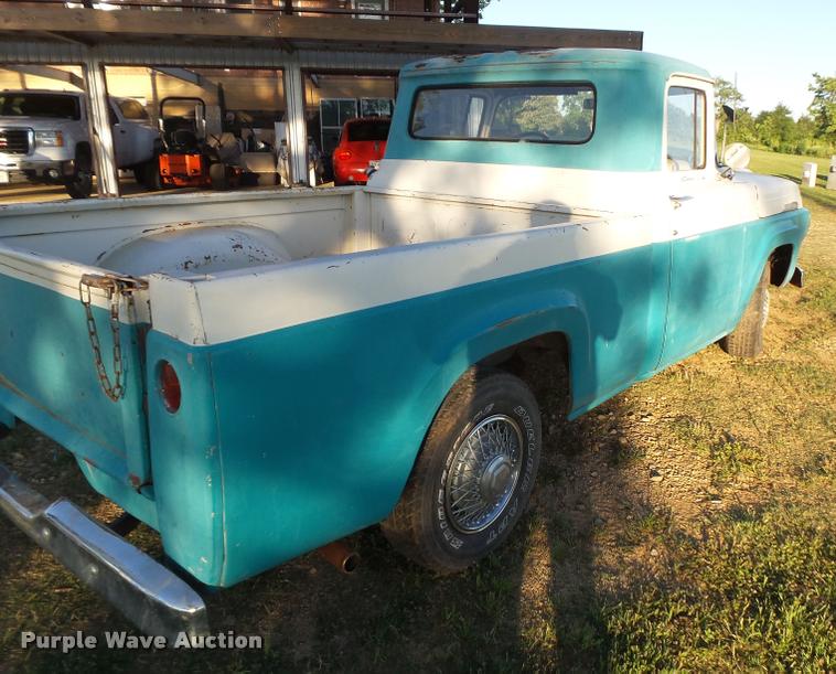 image for item DE9623 1957 Ford F100 pickup truck