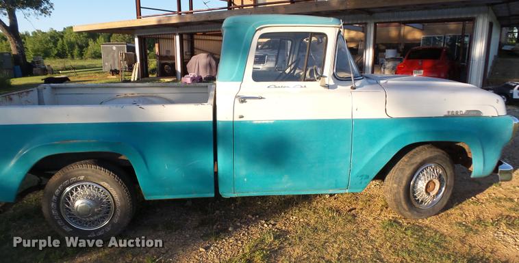 image for item DE9623 1957 Ford F100 pickup truck