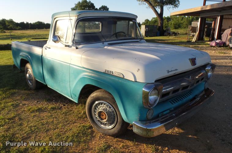 image for item DE9623 1957 Ford F100 pickup truck