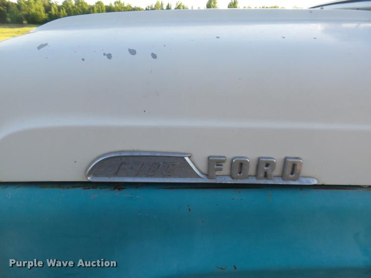 image for item DE9623 1957 Ford F100 pickup truck