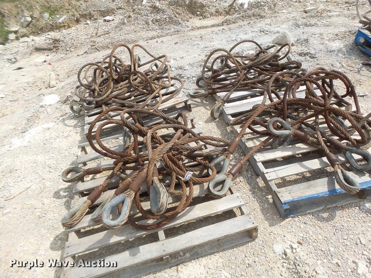 Steel chokers in Fulton, MO Item DF9250 sold Purple Wave