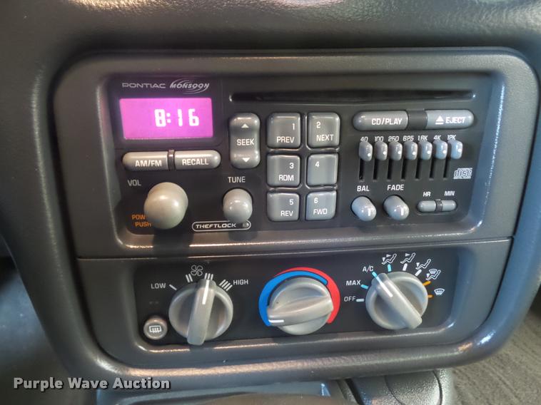 image for item DH9286 1998 Pontiac Firebird Formula Trans AM