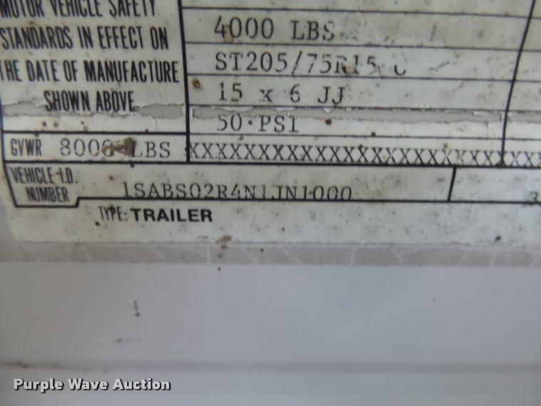 image for item DH9554 1992 Starcraft 8X35 camper