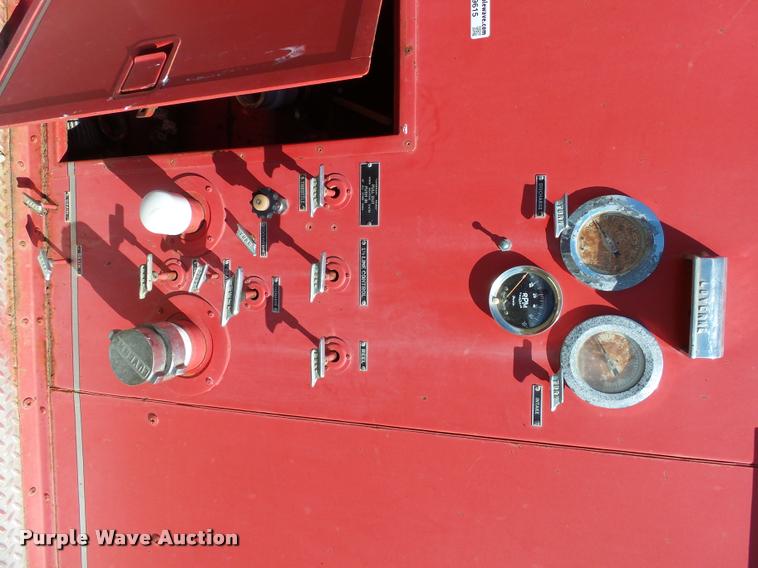 image for item DH9615 1965 Ford F600 fire truck