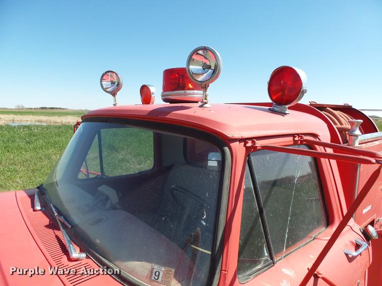 image for item DH9615 1965 Ford F600 fire truck
