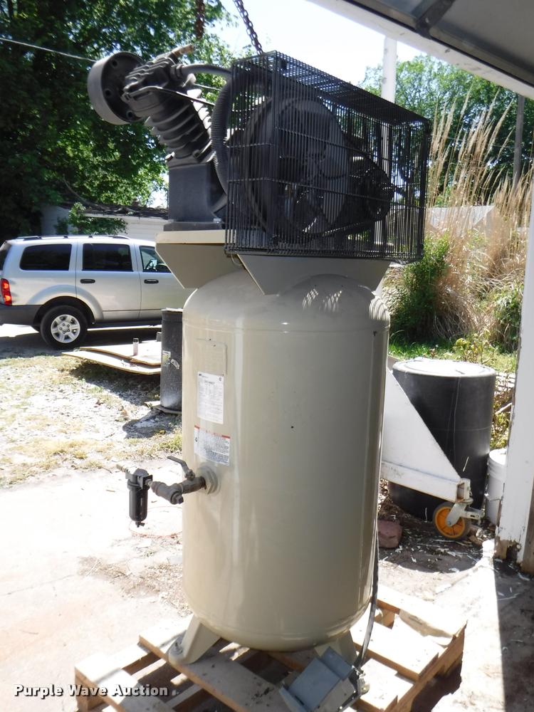 image for item DJ9087 Ingersoll Rand vertical air compressor