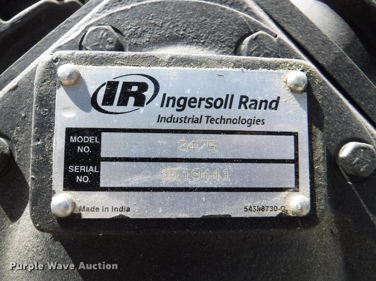image for item DJ9087 Ingersoll Rand vertical air compressor