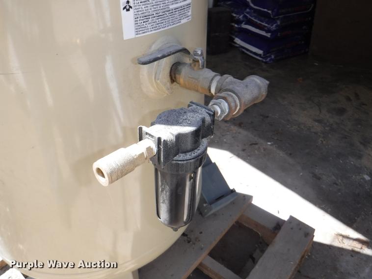 image for item DJ9087 Ingersoll Rand vertical air compressor