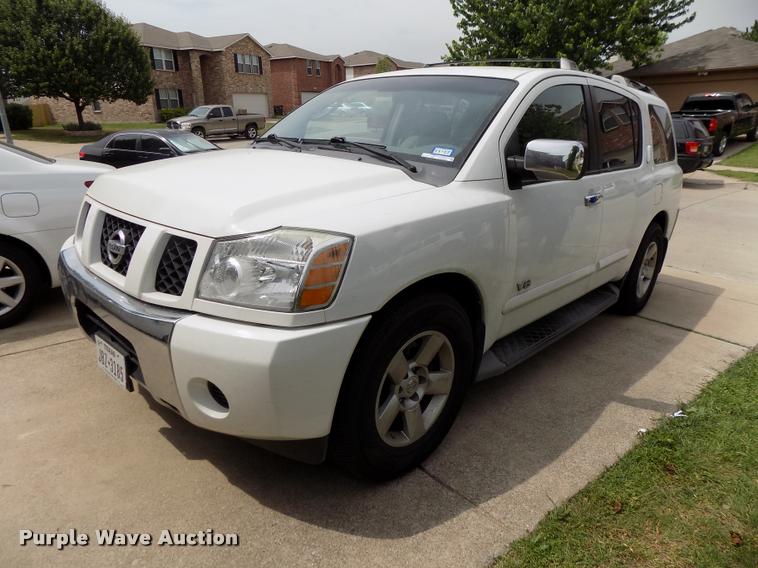 image for item DK9998 2006 Nissan Armada SE SUV