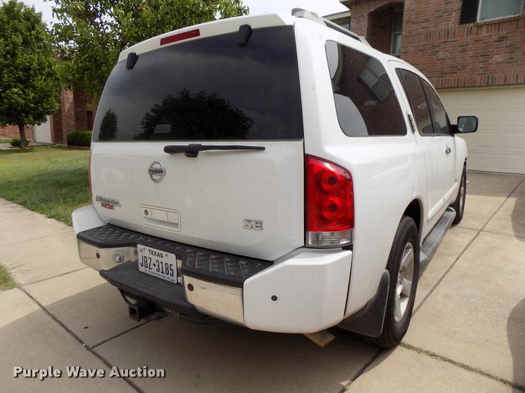 image for item DK9998 2006 Nissan Armada SE SUV