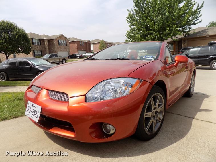 image for item DK9999 2008 Mitsubishi Eclipse GT convertible