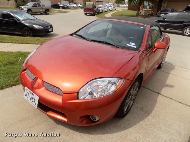 image for item DK9999 2008 Mitsubishi Eclipse GT convertible